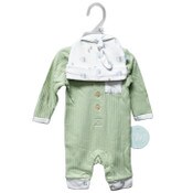 Wholesale - BOYS OLIVE COVERALL HAT WITH GEO SHAPES C/P 48, UPC: 632878899082